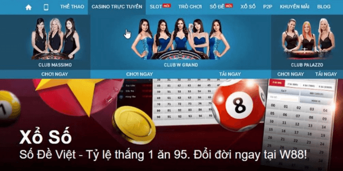 trang web W88