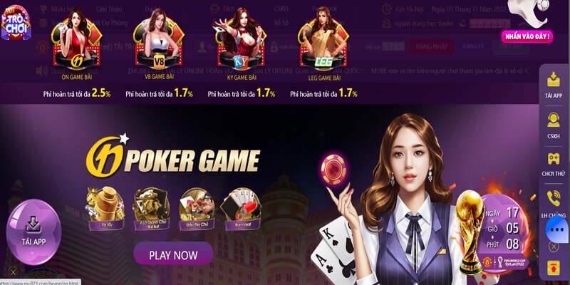 Game bài chơi là nghiện tại Dom99