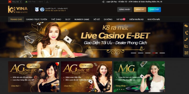 K8 casino - đỉnh cao trong mọi thời đại