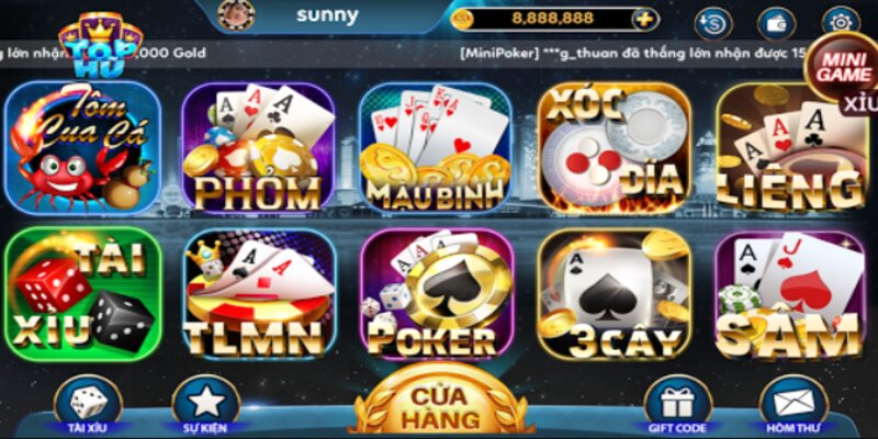 Cổng game nổi tiếng nhất 2022 - Sun Win nổ hũ