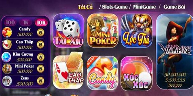 Những trò chơi hot nhất trên cổng game