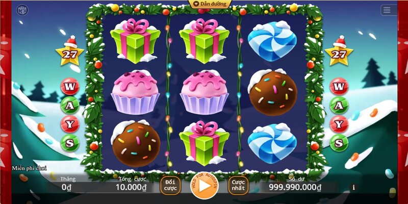 Review game Candy Xmas cực hot trong dòng Slot game