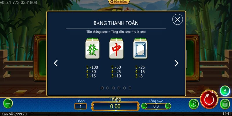 Tỷ lệ trả thưởng siêu cao của con game cược You Will W